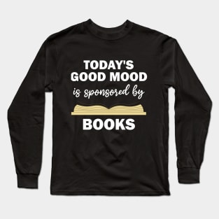 funny book lover quote Long Sleeve T-Shirt